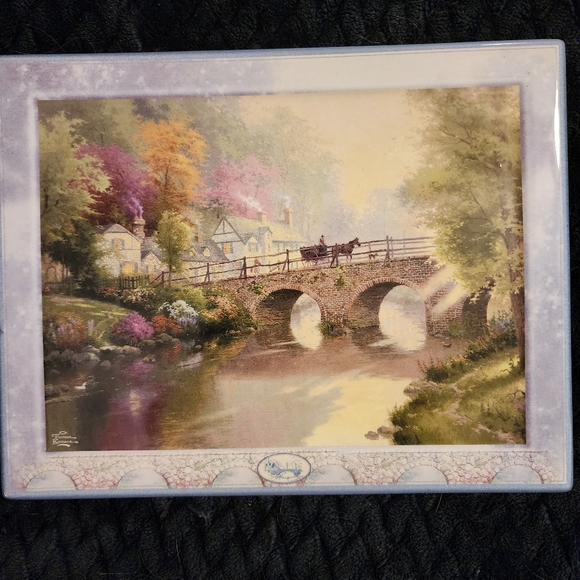 Thomas Kinkade Authentic Limited Edition Plates - Picture 3 of 3